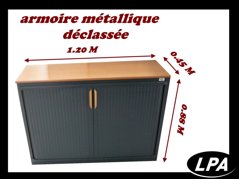 Armoire métallique basse pour atelier Dès 174,99€ HT