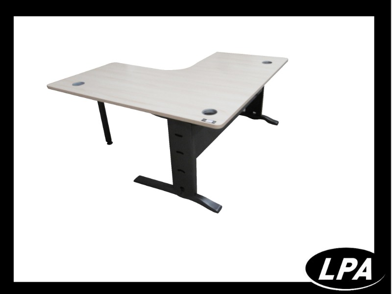 Table bureau 1m60 avec retour – Sbimali