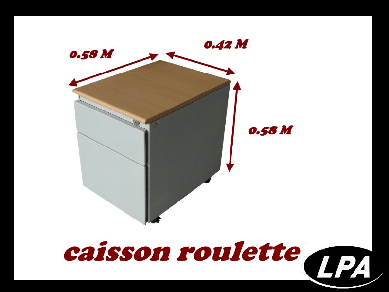 caisson roulette pas cher - Caisson - Mobilier de bureau : LPA