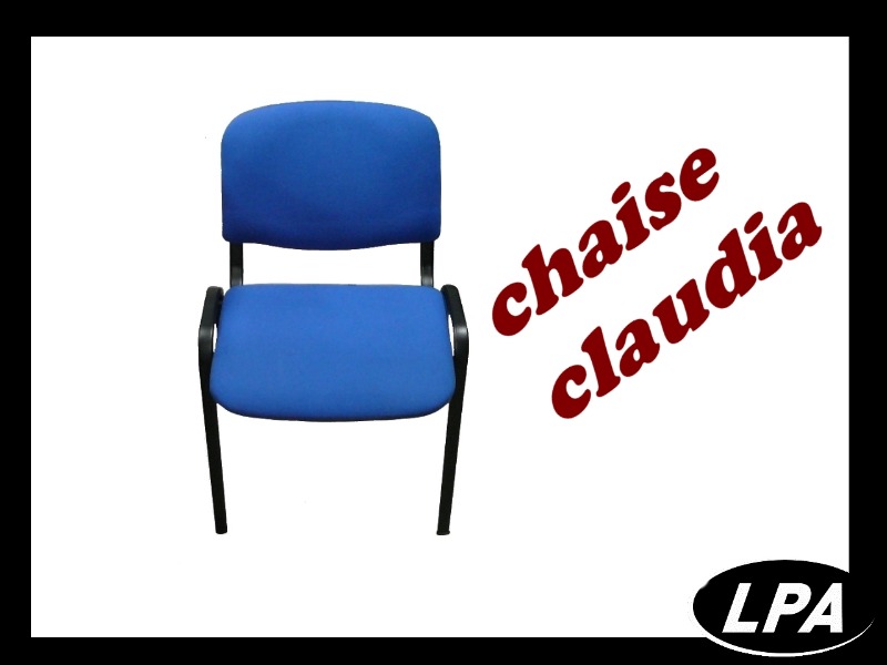 Chaise Chaise Claudia Bleu Iso 1
