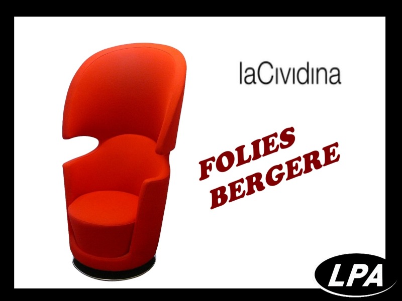 Mobilier Design Folies Bergere La Cividina 1